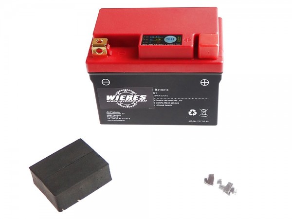 Batterie Lithium Ionen HJTZ5S-FP ersetzt: YTZ5S, YTX4L-BS, YTX5L-BS