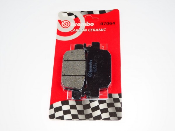 Brembo Standard Bremsbelag hinten 07064 passend für Honda SH 300 i NF02 (Bj.07-14)