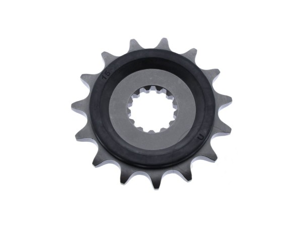 Ritzel 15 Zähne (525) Silent gummiert OE passend für QJMotor SVT 650