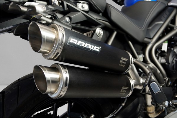 Bodis GPC-X2 Endschalldämpfer passend für Triumph Tiger 800; Baujahre: 2015-2016