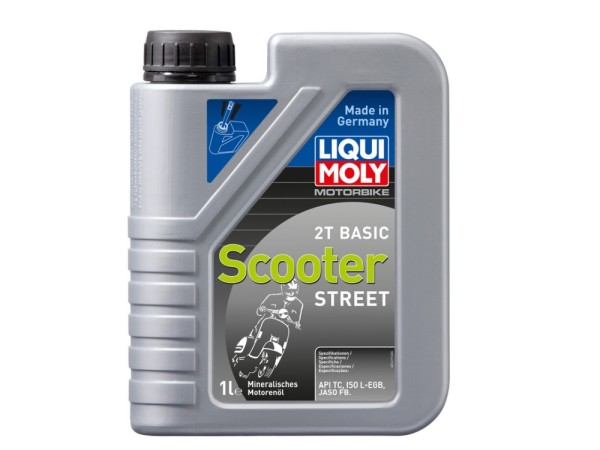 Liqui Moly Motorbike 2T Basic Scooter Street 1L / 4L 1619 1237