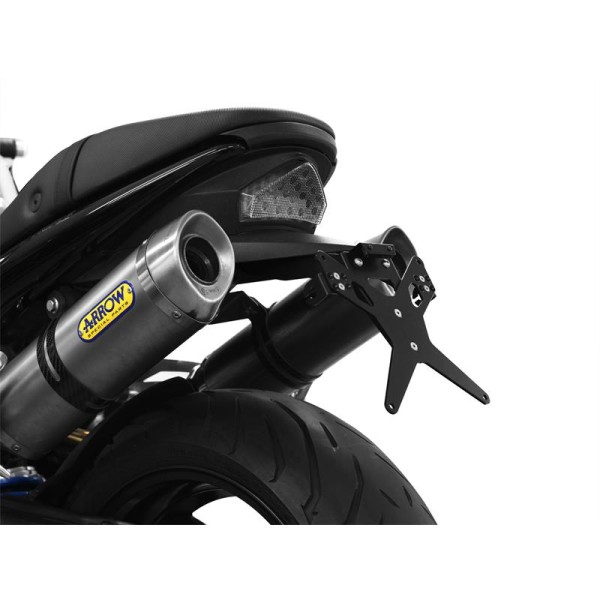 ZIEGER X-Line Kennzeichenhalter passend für Triumph Speed Triple 1050; Baujahre: 2005-2007