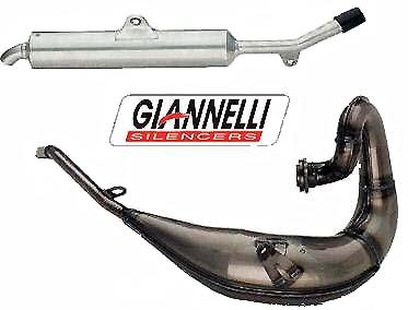 Giannelli Enduro 2T - Auspuffanlage Alu: passend für Yamaha DT 125R / DTR 125 (99-01)