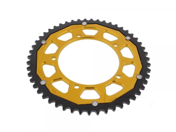 Kettenrad ZF Dual 55 Zähne (420) KSR Moto TR50 SM / Malaguti XSM 50 Motard