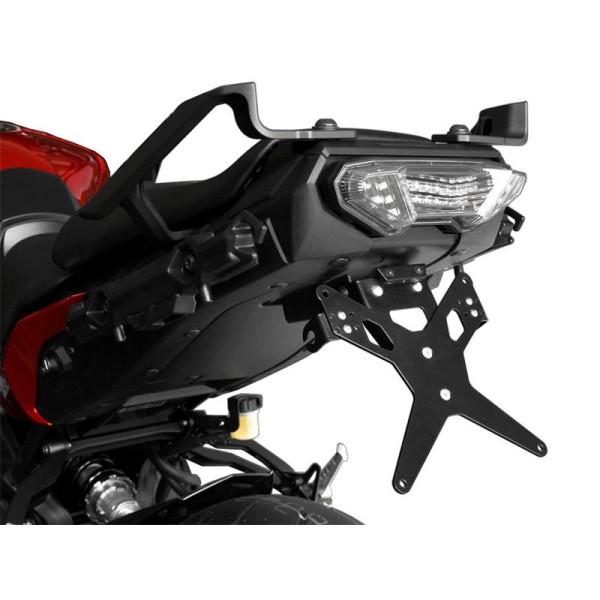 ZIEGER X-Line Kennzeichenhalter passend für Yamaha MT-09 Tracer; Baujahre: 2015-2020