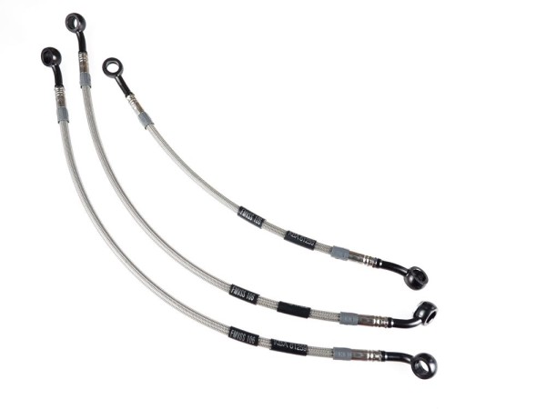 TRW Stahlflexleitung: MCH373V3 vorn m. ABE passend für Kawasaki ZX-9R Ninja 900 Bj. 94-97