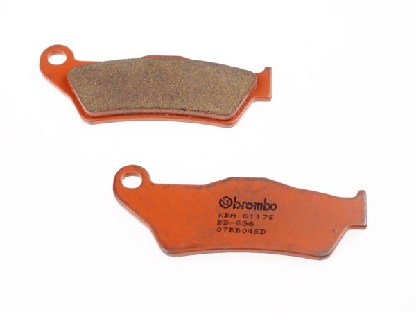 Brembo Bremsbelag vorn Sinter 07BB04SD passend für Husqvarna WRE 125 (Bj.94-98)