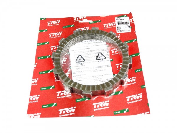 TRW Lucas Kupplungslamellenset (6 st.) MCC505-6 passend für Beta Kawasaki KTM