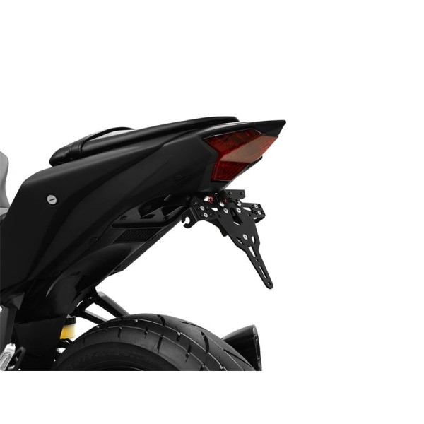 ZIEGER Pro Kennzeichenhalter passend für Yamaha YZF-R3 / MT-03; Baujahre: 2019-2021