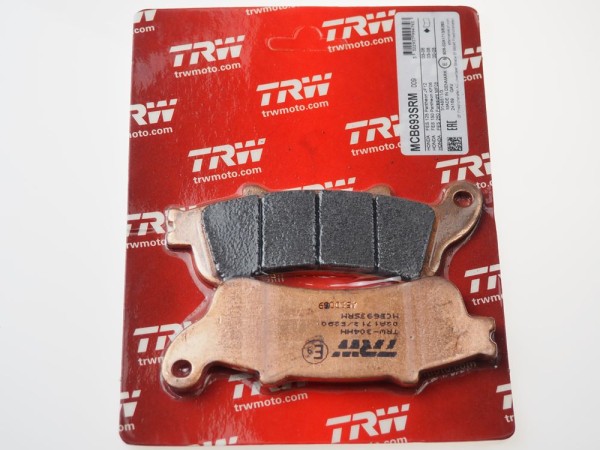 MCB693SRM Lucas Scheibenbremsbeläge vorn Sinter-Maxi-Scooter passend auf Honda FES 125 150 250 Panth