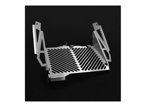 ZIEGER Kühlerschutz passend für Yamaha Ténéré 700 World Raid Logo silber Baujahre: 2022