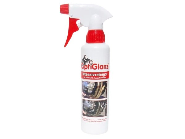Optiglanz Intensiv Edelstahlreiniger für Auspuffanlagen 250ml