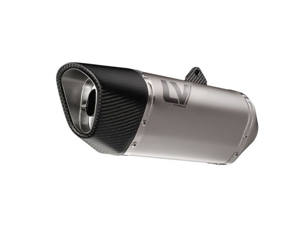 LeoVince Schalldämpfer LV-14 R Komplettanlage Auspuff passend für Yamaha MT07 Bj.21-26