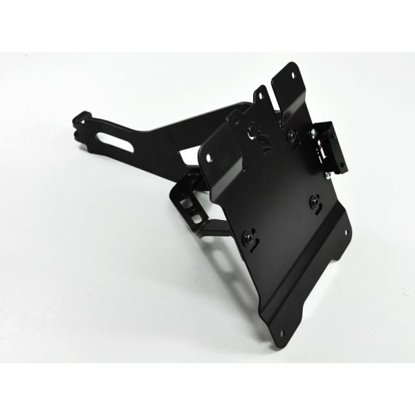 ZIEGER seitlicher Kennzeichenhalter passend für Honda VT 600 Shadow; Baujahre: 1989-2004