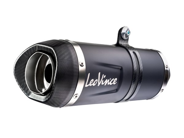 LeoVince Schalldämpfer LV ONE EVO BLACK EDITION Komplettanlage Auspuff passend für Yamaha Tracer 7