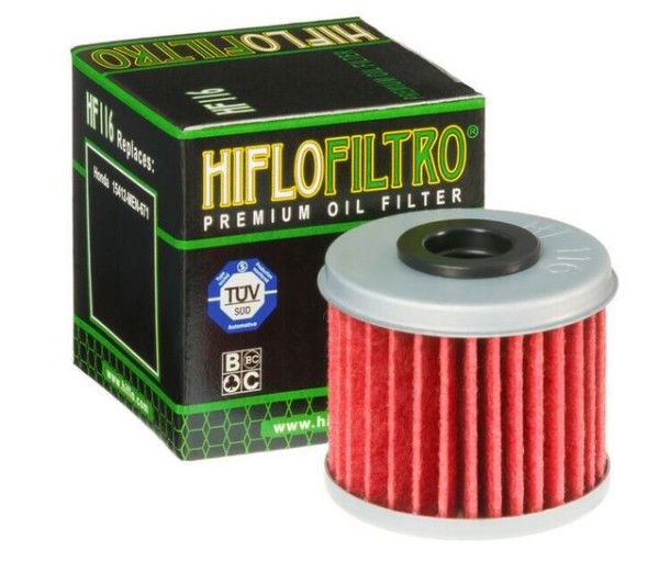 hiflo Ölfilter HF515 Motorradölfilter passend für Royal Enfield Continental / Shotgun / Interceptor