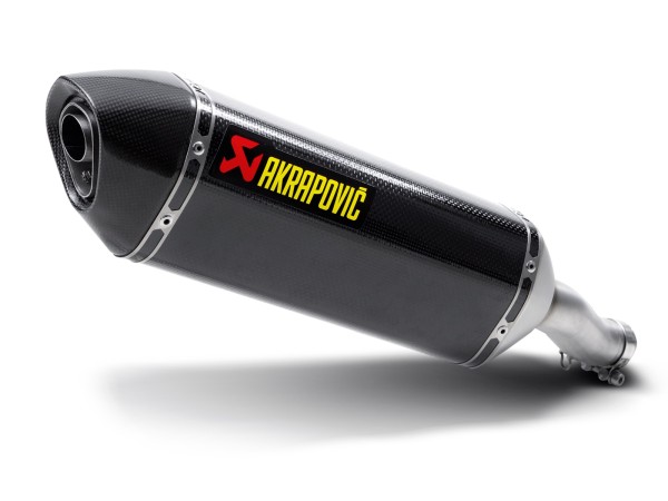 Akrapovic Slip On Schalldämpfer Carbon passend für Honda CB 400/500 F / X / R; Baujahre: 2013-2016