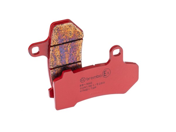 Brembo Bremsbelag Sinter hinten 07HD17SP passend für Harley Davidson