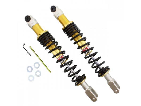 YSS Federbein Stereo einstellbar hinten passend für MBK XQ 125 / Yamaha XQ 125 - TE302-435T-01AL-38