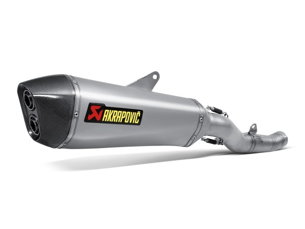 Akrapovic Slip On Schalldämpfer Titan passend für Kawasaki 1400 GTR; Baujahre: 2008-2017