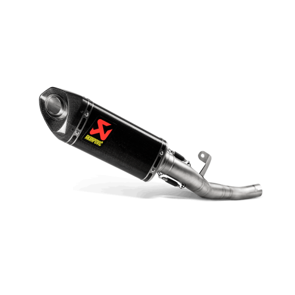 Akrapovic Slip On Schalldämpfer Carbon passend für Triumph Street Triple 765S / R / RS; Baujahre: 20