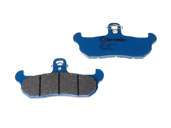 Brembo Standard Bremsbelag vorn 07BB0907 passend für Yamaha TDR 125 (Italien) (Bj.90-)