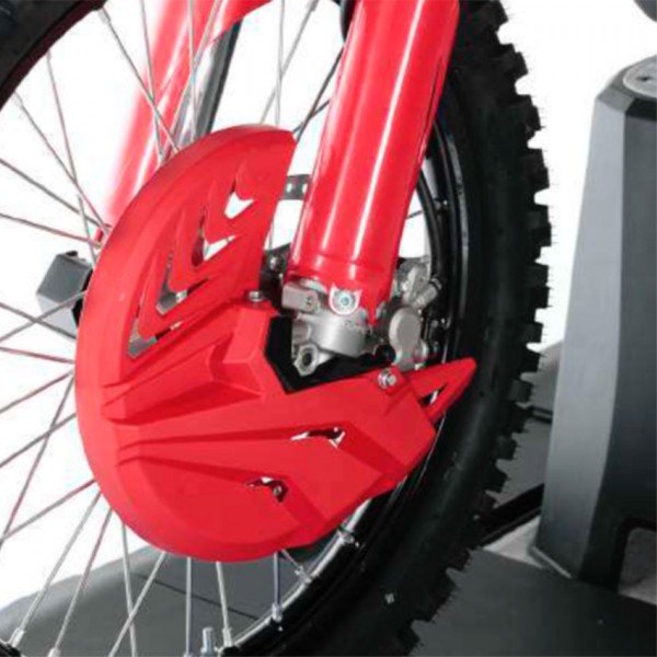 Bremsscheibenschutz mit Gabelprotektor unten passend für Honda CRF 250/450 R Baujahre: 2010-2014