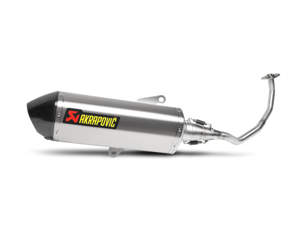 Akrapovic Racing Line Edelstahl-Komplettanlage mit Endschalldämpfer passend für Honda Forza 125; Bj.