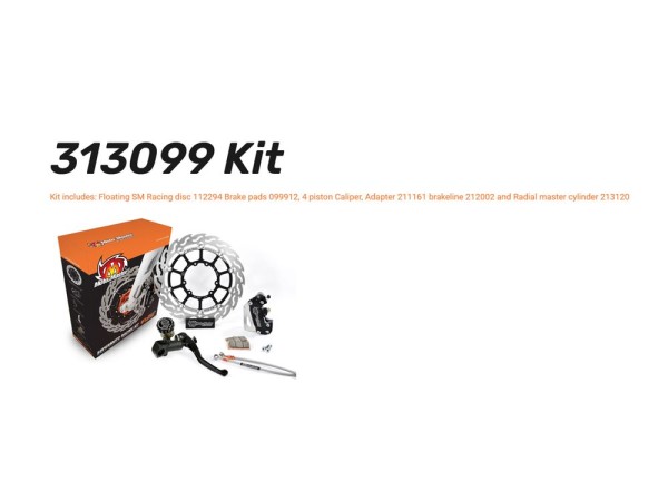 Supermoto Racing-Kit SM Racing 300 / 5,0 mm passend für Triumph TF 250 450 - 313099 313100