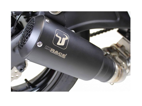 IXRACE MK2 Edelstahl-Endtopf für KTM Duke 125/390, ab 2024