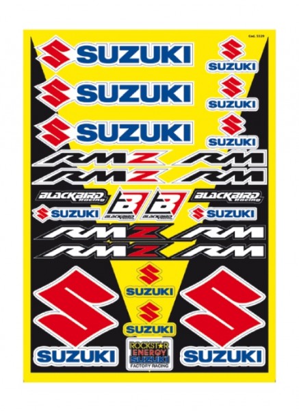 Universal-Aufkleber Set von BlackBird Racing - Suzuki 5329