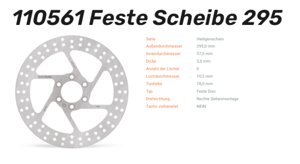 Moto-Master Bremsscheibe Halo-Serie passend für Suzuki - 110561