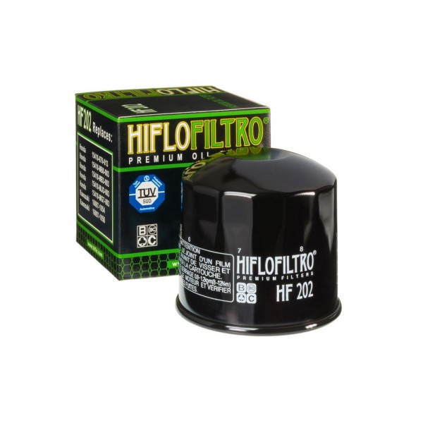 hiflo Ölfilter HF202 Motorradölfilter passend für Honda VF400 / VF500 / VT500 Shadow / CBX750 / VF75