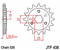 Kettenritzel 14 15 16 Zähne - (520) passend auf Szuzuki DR750 S DR 800 S / Big Kettenritzel 14 15 16 Zähne - (520) passend auf Szuzuki DR750 S DR 800 S / Big