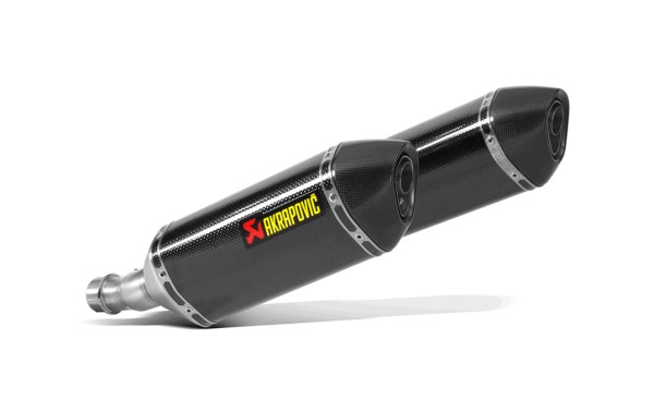 Akrapovic Slip On Schalldämpfer Carbon passend für Kawasaki Z1000; Baujahre: 2014-2020