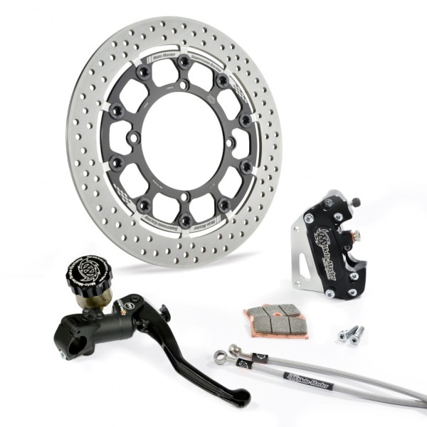 Supermoto Racing-Kit Halo T-Floating Ø 300 / 5,5 mm passend für Suzuki RM-Z / RMX 250 / 450; Bj: ab