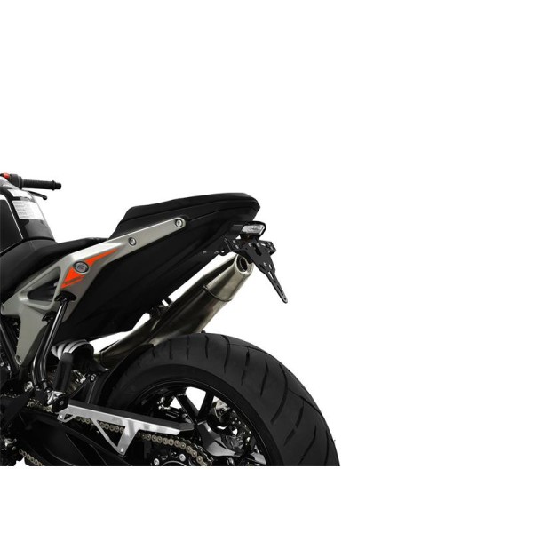 ZIEGER Pro Kennzeichenhalter passend für KTM 790 Duke / 890 Duke schwarz; Baujahre: 2018-2021