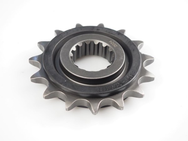 Silentritzel 15 16 17 Zähne gummiertes Ritzel passend für Aprilia RS660 / Tuono 660 / Tuareg (Teilun