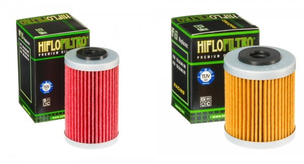 Ölfilterset HF155 + HF651 passend für Husqvarna 701 Enduro / 701 Supermoto / 701 Vitpilen
