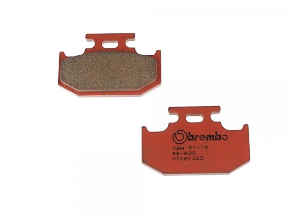 Brembo Bremsbelag hinten 07KA12SD / TT passend für Yamaha YZ 125 4PE / YZF 125 R / MT 125