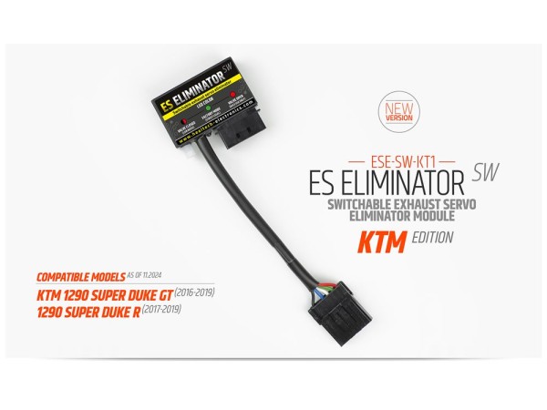 Healtech Auspuffklappen Servo Eliminator ESE-SW-KT1 passend für KTM Superduke R GT 16-19