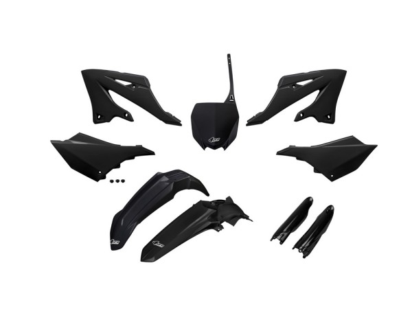 Verkleidungskit schwarz passend für Yamaha YZ125 / YZ 250 ab 2022 - UFO YAKIT324F-001