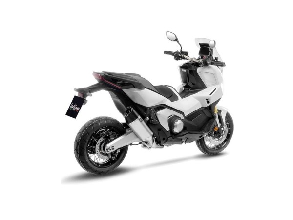 LeoVince Schalldämpfer LV-14 R Komplettanlage Titan Auspuff passend für Honda NSS 750 Forza / X-Adv
