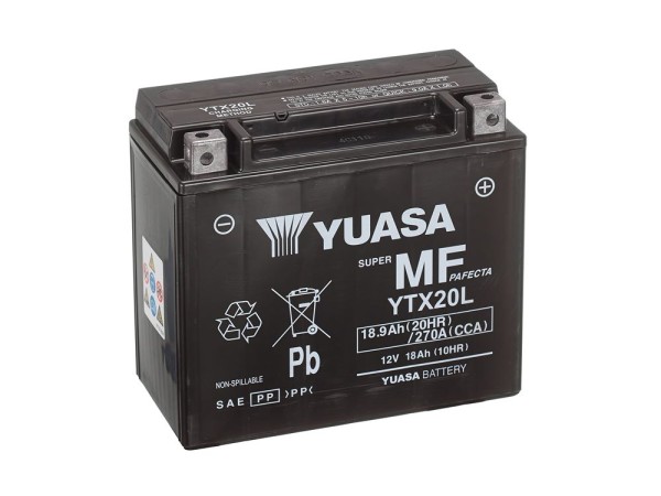 Yuasa Gel-Batterie wartungsfrei YTX20L