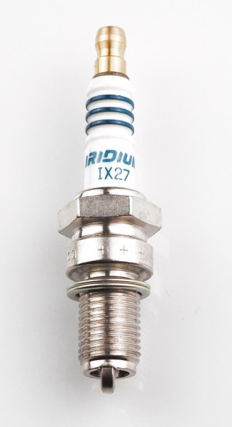 Denso Iridium Power Zündkerze IX27 passend für Kawasaki ZL 1000 Eliminator ZLT00A (Bj 87-)