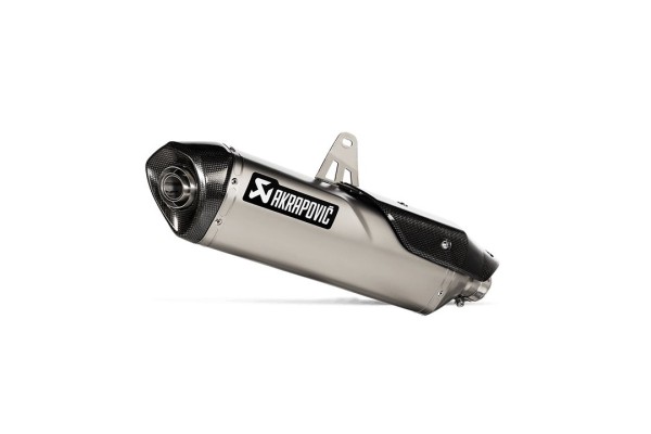 Akrapovic Slip On Schalldämpfer Titan passend für Triumph Tiger 900 / GT / Rally / Baujahre: ab 2020