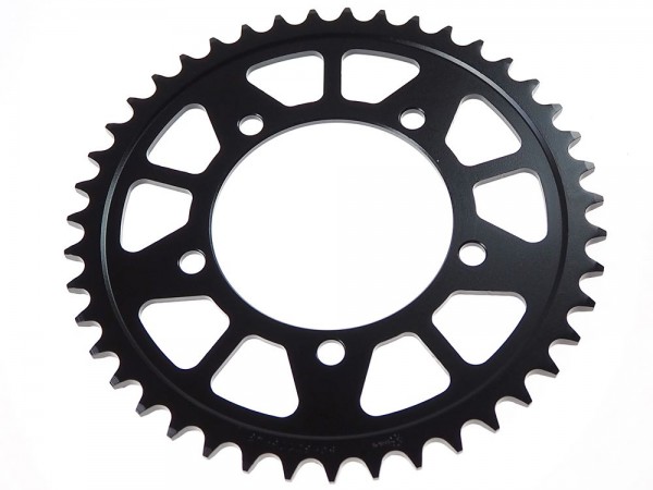 Kettenrad Stahl 43 44 Zähne passend für Aprilia RS 660 / Tuono 660 / Tuono 457 (Teilung 520)
