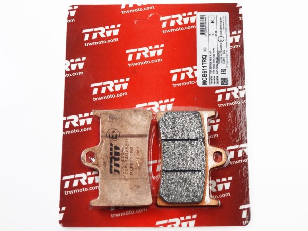 MCB611TRQ TRW Rennsportbelag Sinter-Racing vorn für Renneinsatz SBK / SSP