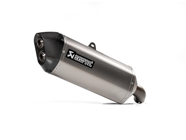 Akrapovic Slip On Schalldämpfer Titan passend für Suzuki V-Strom 1000 / 1050; Baujahre: ab 2014