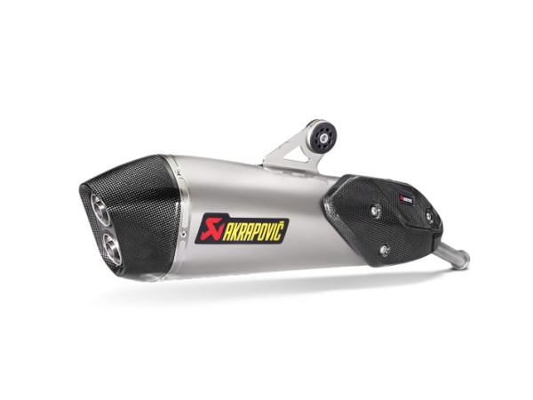 Akrapovic Slip On Schalldämpfer Titan passend für BMW C650 GT / Sport; Baujahre: 2016-2020